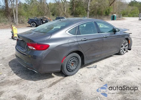 2015 Chrysler 200 C from USA, damaged, VIN 1C3CCCCG9FN686747